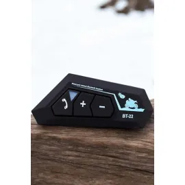 İnterkom Intercom Kask Kulaklık Bt22 Bluetooth Motosiklet Kulaklık 5.0 Bluetooth