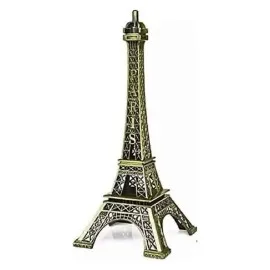 Eyfel Kulesi Tasarımlı Kum Saati Kristalleştirilmiş Kum Saati Dekoratif Ahşap Görünümlü
