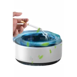 Kül Tablası Hava Temizleyici Araç Akıllı Küllük Duman Temizleyici