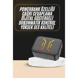 Powerbank Bluetooth Kulaklık Oyuncu Kulaklığı Yüksek Ses Kaliteli
