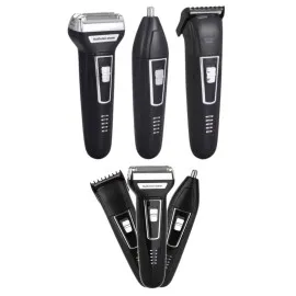 3'lü Set Saç Sakal Kesme Traş Makinesi Burun Kılı Alma Tıraş Makinesi