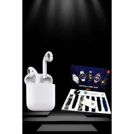 2025 Model Akıllı Saat Ve 2.nesil Tws Bluetooth Kulaklık Yüksek Ses Kaliteli