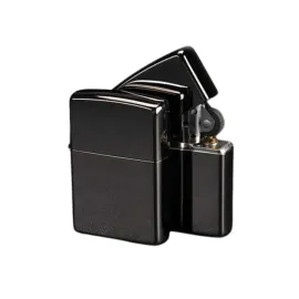 Erkeklere Özel Hediyelik Eşya Metalik Benzinli Çakmak Doldurulabilir