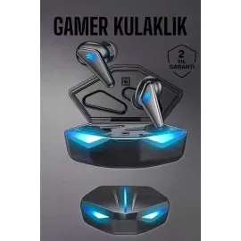 Bluetooth Oyuncu Kulaklığı Led Işıklı Kablosuz ANC Özelliği