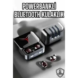 Yeni Nesil Powerbankli Bluetooth Bağlantılı Kablosuz Kulaklık