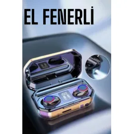 Dijital Göstergeli Bluetooth Bağlantılı Kulaklık Dokunmatik Kontrol