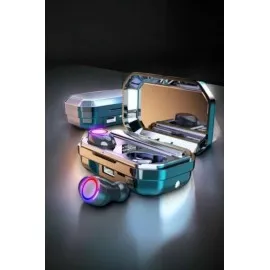 Dijital Göstergeli Bluetooth Bağlantılı Kulaklık Dokunmatik Kontrol