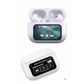 Dokunmatik Ekranlı Air Pro 2 ANC Kulaklık Kablosuz Çok Fonksiyonlu