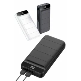 50.000 Mah Powerbank Turbo Hızlı Led Göstergeli Android İOS Uyumlu Taşınabilir Askılı