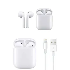 2025 Model Çağrı Cevaplayabilen Bluetooth Kulaklık Beyaz Dokunmatik Kontrol