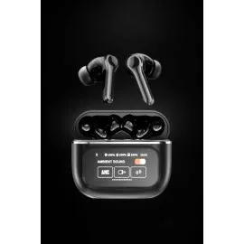 Yeni Nesil Bluetooth Kulaklık Ekranlı Yüksek Ses Kaliteli Uzun Şarj Süreli