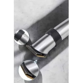 Erkeklere Özel Şarjlı Saç Ve Sakal Kesme Tıraş Makinesi Seti