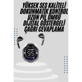 2025 Model Kablosuz Bluetooth Kulaklık Anc Enc Destekli Hifi Stereo
