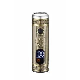 Tıraş Makinesi Pro 3 Başlıklı Dijital Göstergeli Saç Sakal Kulak ve Burun