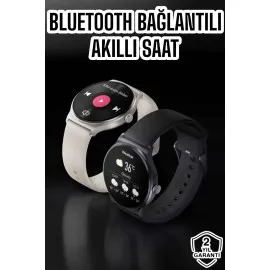Akıllı Saat Sesli Görüşme Bluetooth Bağlantılı 3 Kordonlu