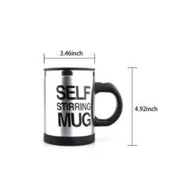 Sıcak Tutan Termos Bardak Kendi Kendini Karıştıran Mikser Kupa