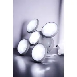 Güneş Enerjili Solar Aydınlatma Kamp Çadır Lambası Şarjlı Ampül Led Şarjlı El Feneri Işıldak