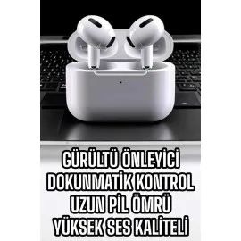 3.nesil Tws Bluetooth Kulaklık Mikrofonlu Anc Özelliği Dokunmatik Kontrol