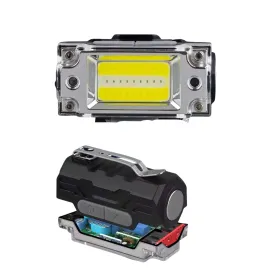 Yüksek Işıklı Şarjlı ve Sensörlü LED Kafa Lambası Kamp Lambası