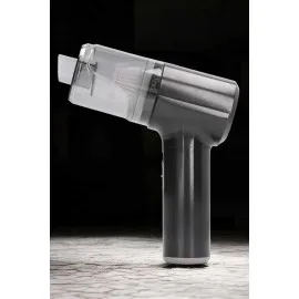 Üflemeli Güçlü Vakumlu Ev Ofis Araç Süpürgesi El Süpürgesi Şarjlı