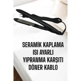 Saç Düzleştirici Yıpranma Karşıtı Keratin Bakımı Seramik Kaplama