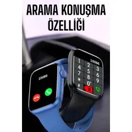 Akıllı Saat Amoled Ekran Yeni Nesil Bluetooth Bağlantılı