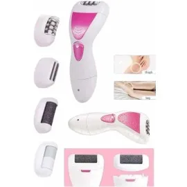 4 Başlıklı Bakım Cihazı Epilatör Tüy Alma Makinesi Topuk Törpüsü