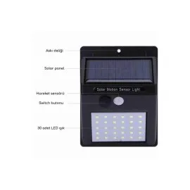 Dekoratif Lamba Güneş Enerjili Aydınlatma Dış Mekan Lambası