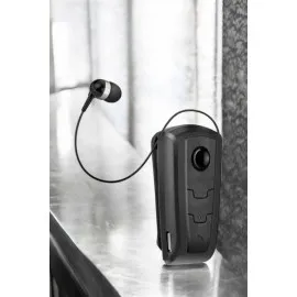 Makaralı Bluetooth Kulaklık Kulak İçi Android Ios Uyumlu Titreşimli