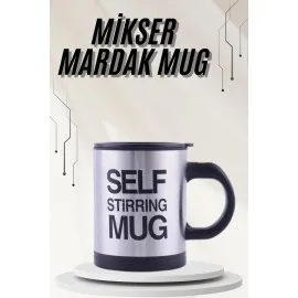 Karıştırıcı Özellikli Mikser Kupa Bardak Termos Bardak