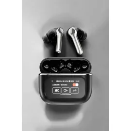 Yeni Nesil Bluetooth Kulaklık Ekranlı Yüksek Ses Kaliteli Uzun Şarj Süreli