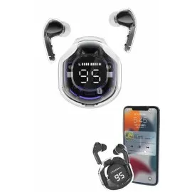 Kablosuz Dijital Göstergeli Powerbanklı Ios Ve  Android Uyumlu Gaming Kulaklık