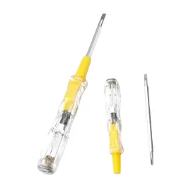 Çift Uçlu Kontrol Kalemi Elektrik Test Kalemi Şeffaf