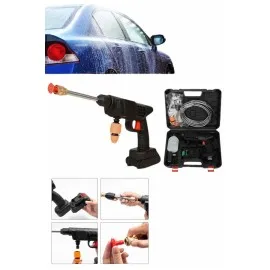 Bahçe Sulama Tabancası Makinesi Yüksek Basınçlı Akülü Yıkama Makinesi