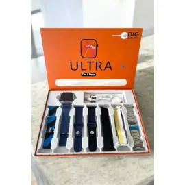 Akıllı Saat 7 Kordonlu Bildirim Görebilen Metal Kordon GPS Özelliği