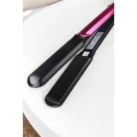 Saç Düzleştirici Isı Ayarlı Seramik Kaplama Döner Kablo Yıpranma Karşıtı