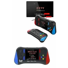 500 Oyunlu Retro Sup Konsolu Taşınabilir Mini Gamepad 3,5 İnç Ekran