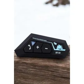 İnterkom Intercom Kask Kulaklık Bt22 Bluetooth Motosiklet Kulaklık 5.0 Bluetooth
