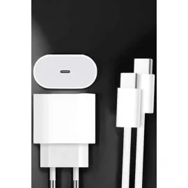 Güç Adaptörü ve Kablosu Şarj Aleti 15/15 Pro Max Uyumlu Hızlı Şarj