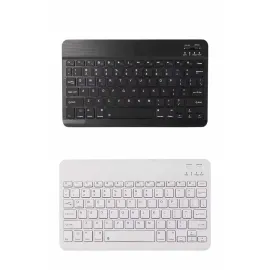 Uyumlu Kablosuz Bluetooth Şarj Edilebilir Mini Q Klavye