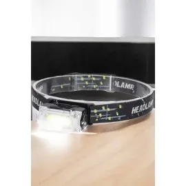 Kafa Lambası El Fenerli Kamp Lambası Usb Şarjlı Esnek Lamba