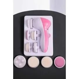 Taşınabilir Yüz Temizleme Cihazı Masaj, Peeling, Temizlik 5 Başlıklı