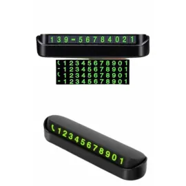 Araç Park Numaratörü Tüm Araçlara Uyumlu Araba Numaralık