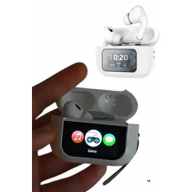 Dokunmatik Ekranlı Air Pro 2 ANC Kulaklık Kablosuz Çok Fonksiyonlu