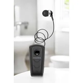 Makaralı Bluetooth Kulaklık Çağrı Cevaplama Kablolu Uzun Pil Ömrü