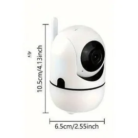 360° Full Hd Akıllı Kamera Hareket Sensörlü Wifi Kamera Çocuk Güvenlik Kamerası