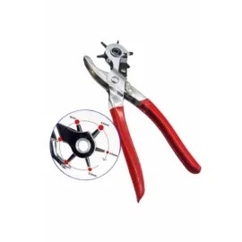 Kemer Delme Pensesi 6 Farklı Boyutta Kemer Delici Ev Deri Kemer