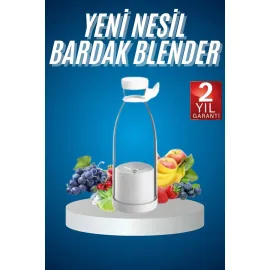 Meyve Sıkacağı Taşınabilir USB Elektrikli Blender Mini