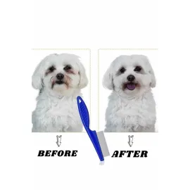 Evcil Hayvan Tarak Seti 4'lü Bit Tarağı Ked Köpek Tüyüne Uygun