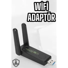Dual Band Wifi Alıcı Adaptör USB 3.0 Destekli